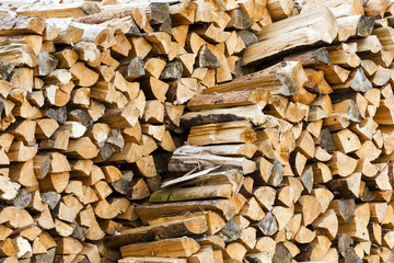 firewood   close up