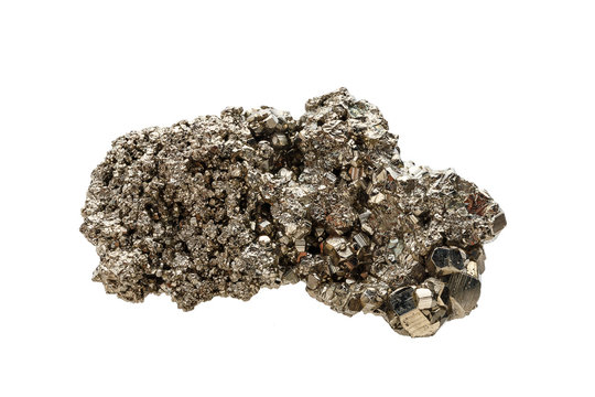 Mineral pyrite, a sample.