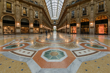 Milano, Galleria Vittorio Emanuele - obrazy, fototapety, plakaty
