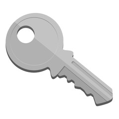 Icono plano llave