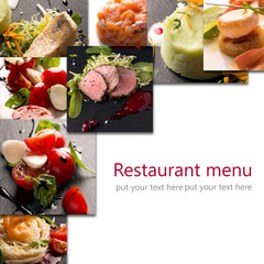 Salads and main courses
