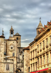 Fototapeta na wymiar Tower-Clock at Diocletian Palace in Split - Croatia