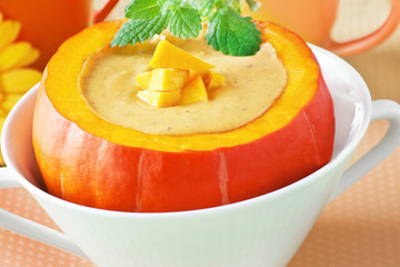 Kürbissuppe