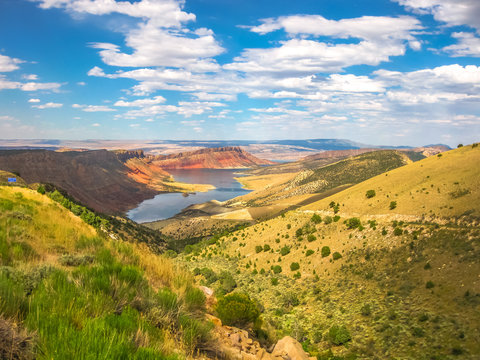 Flaming Gorge Reservoir Wyoming