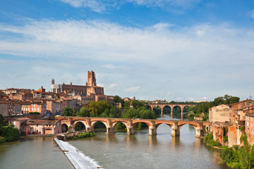 View of the Albi, France