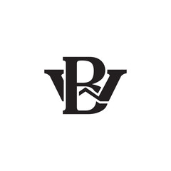 Letter W and B monogram logo