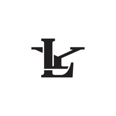 Letter Y and L monogram logo