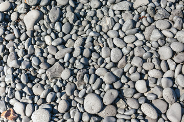 Icelandic Beach Pebbles Background