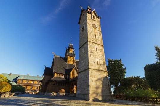 Wang church in Karpacz, Poland