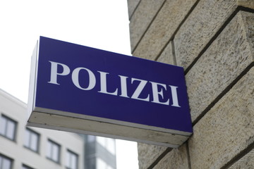 Polizei-Schild