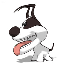 Obraz premium Fun dog