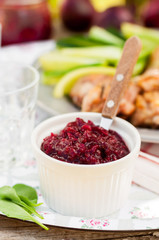 Cranberry Red Onion Sauce