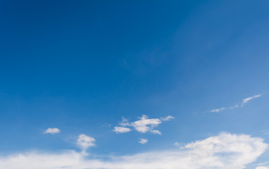 image of blue sky on day time for background