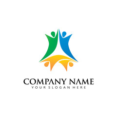 people human united Logo Icon 