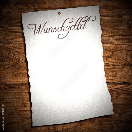 &quot;Mein Weihnachtswunschzettel&quot; Immagini e Fotografie Royalty Free su