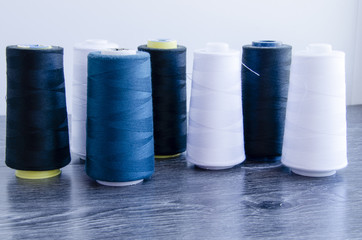 Spools of thread