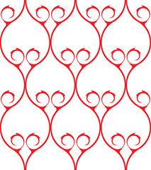 Classical ornate seamless pattern background