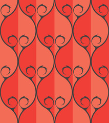 Classical ornate seamless pattern background
