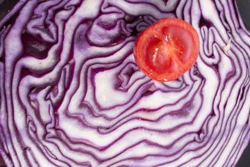 Obraz premium Red cabbage