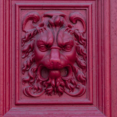 detail of the church Saint Paul Saint Louis to Paris