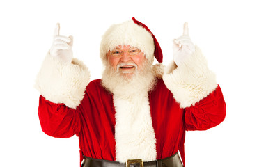 Santa: Pointing Upwards