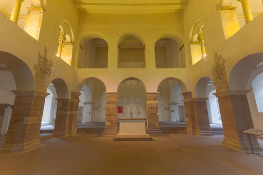 The Kaiserkirche in Corvey, Germany. A world heritage site