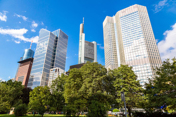 Obraz premium City street n Frankfurt