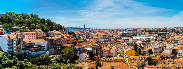 Naklejka premium Lisbon Skyline