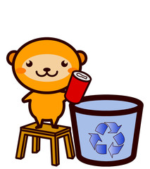 リサイクルする動物シリーズ