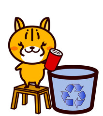 リサイクルする動物シリーズ