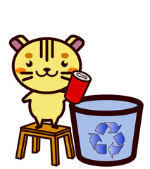 リサイクルする動物シリーズ