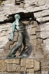 Fototapeta premium Ein Arbeiter Denkmal