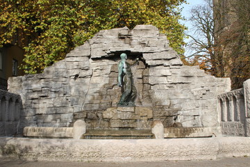 Ein Arbeiter Denkmal