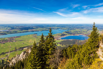 Obraz premium Alps and lakes in Germany