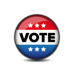 US Vote badge