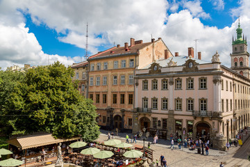 Fototapeta premium Lviv - the historic center of Ukraine
