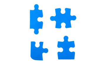 business concept for completing the final puzzle piece