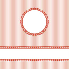 Naklejka premium banner and patch on colored background
