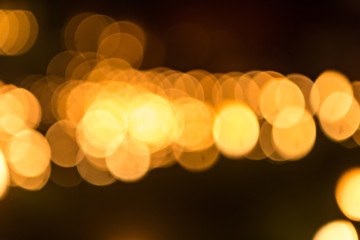 Abstract defocused candle light