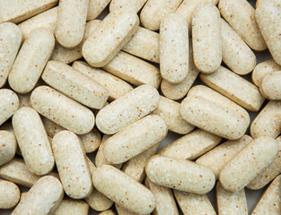 top view of the pills