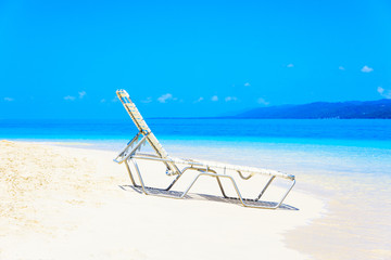 Sea beach chaise longue