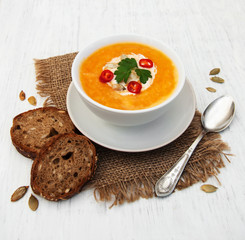 Pumpkin soup