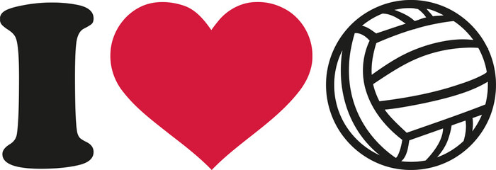 I love Water polo ball