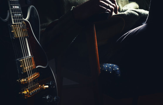Man And His Electric Guitar