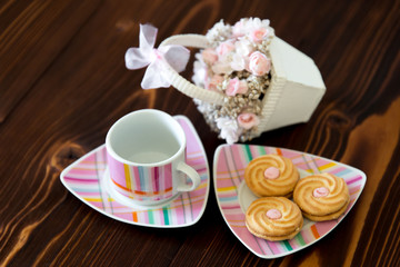 Kaffee und Kekse