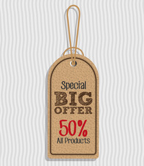 Ecology label and tag theme