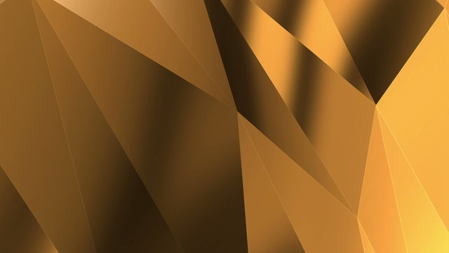 abstract triangular crystalline background animation 