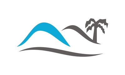 Obraz premium Desert Logo
