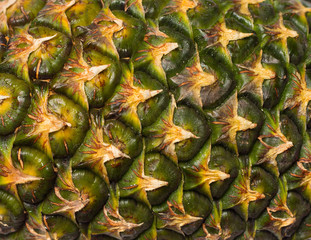 Naklejka na ściany i meble the surface of pineapple