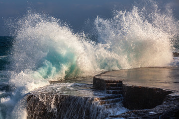 Adriatic sea surf